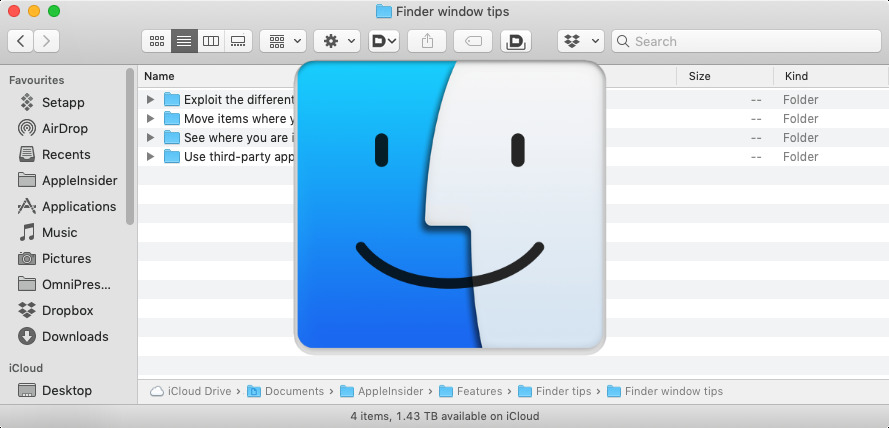 Finder Window